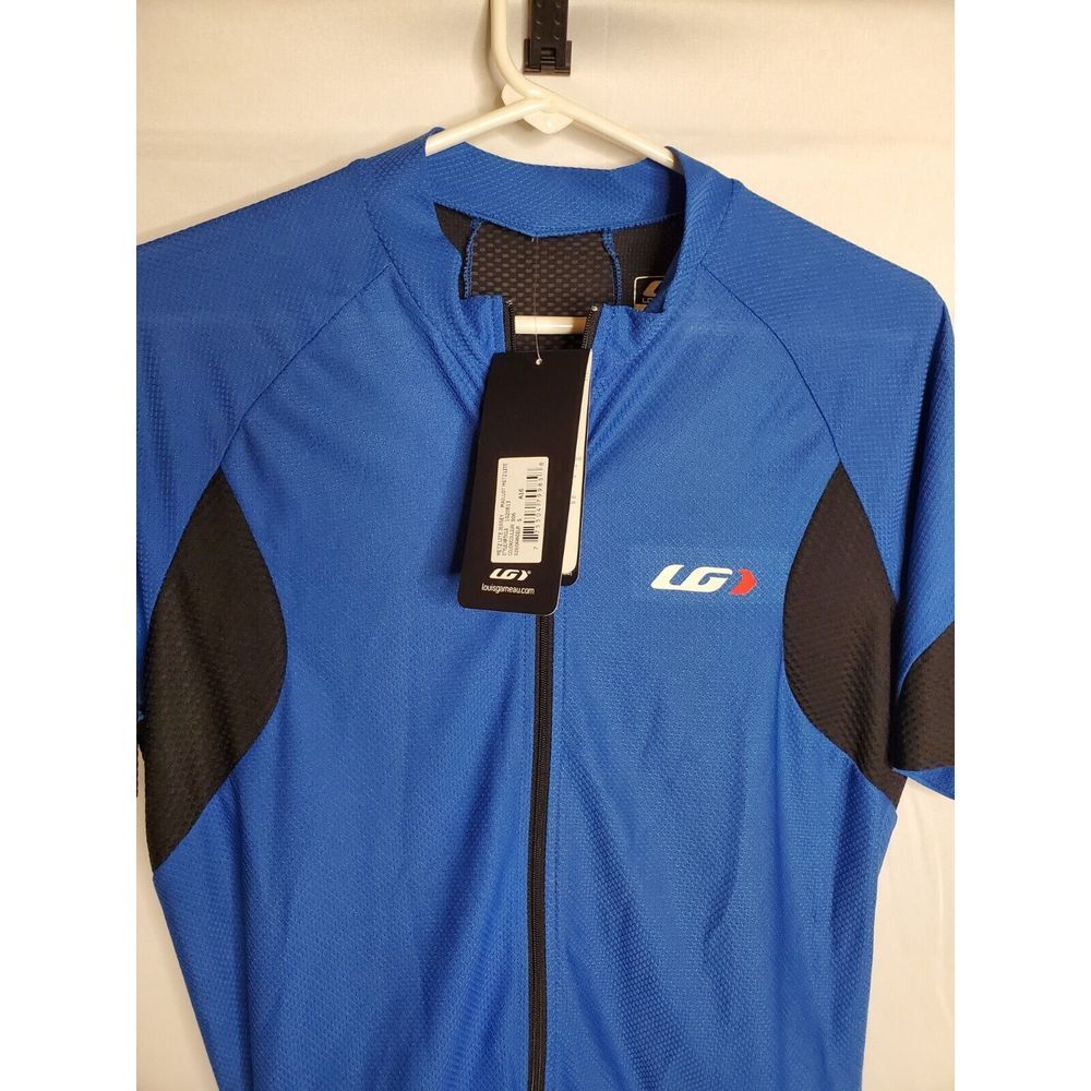 New Louis Garneau Maillot Metz Lite‎ Cycling Jersey Men's S Blue
